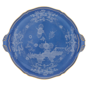 Ginori Oriente Italiano Pervinca Round Cake Plate - 12"